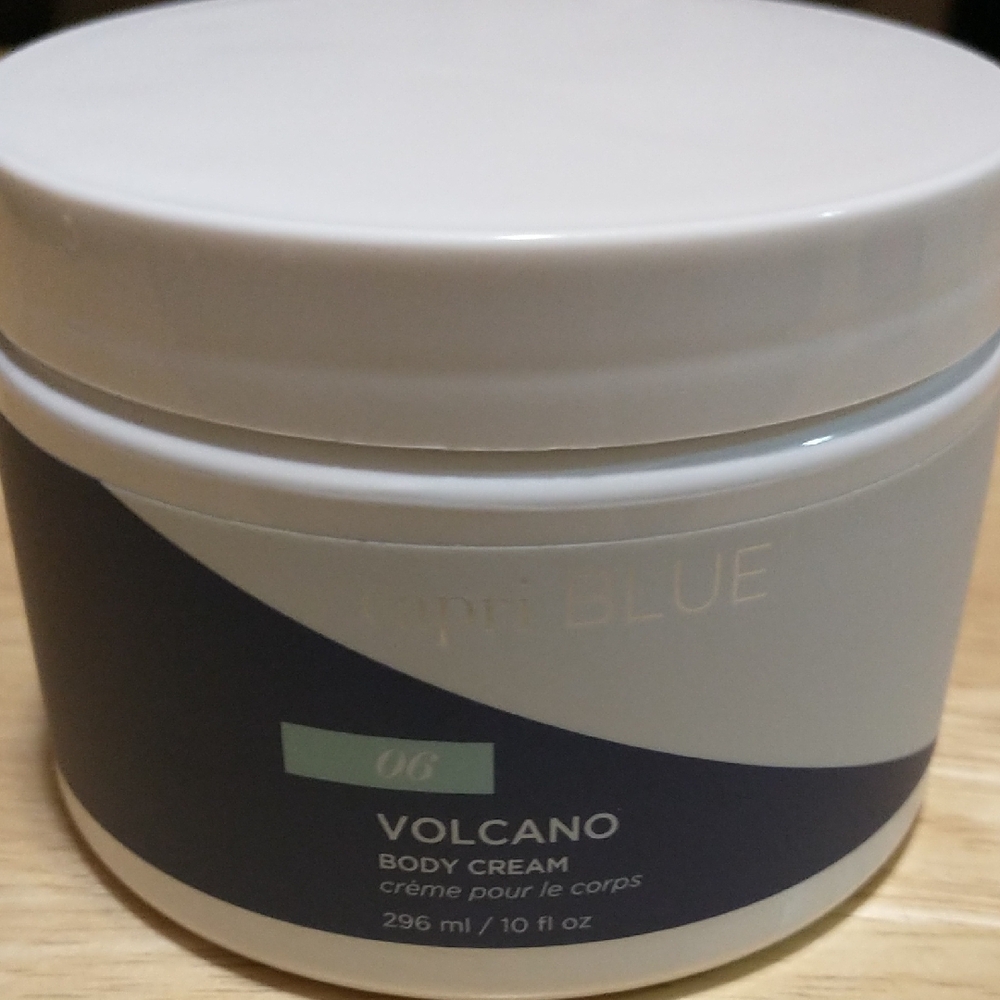 Volcano Body Cream — White Jar